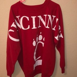 XL Vintage Cincinnati Bearcats Sweatshirt